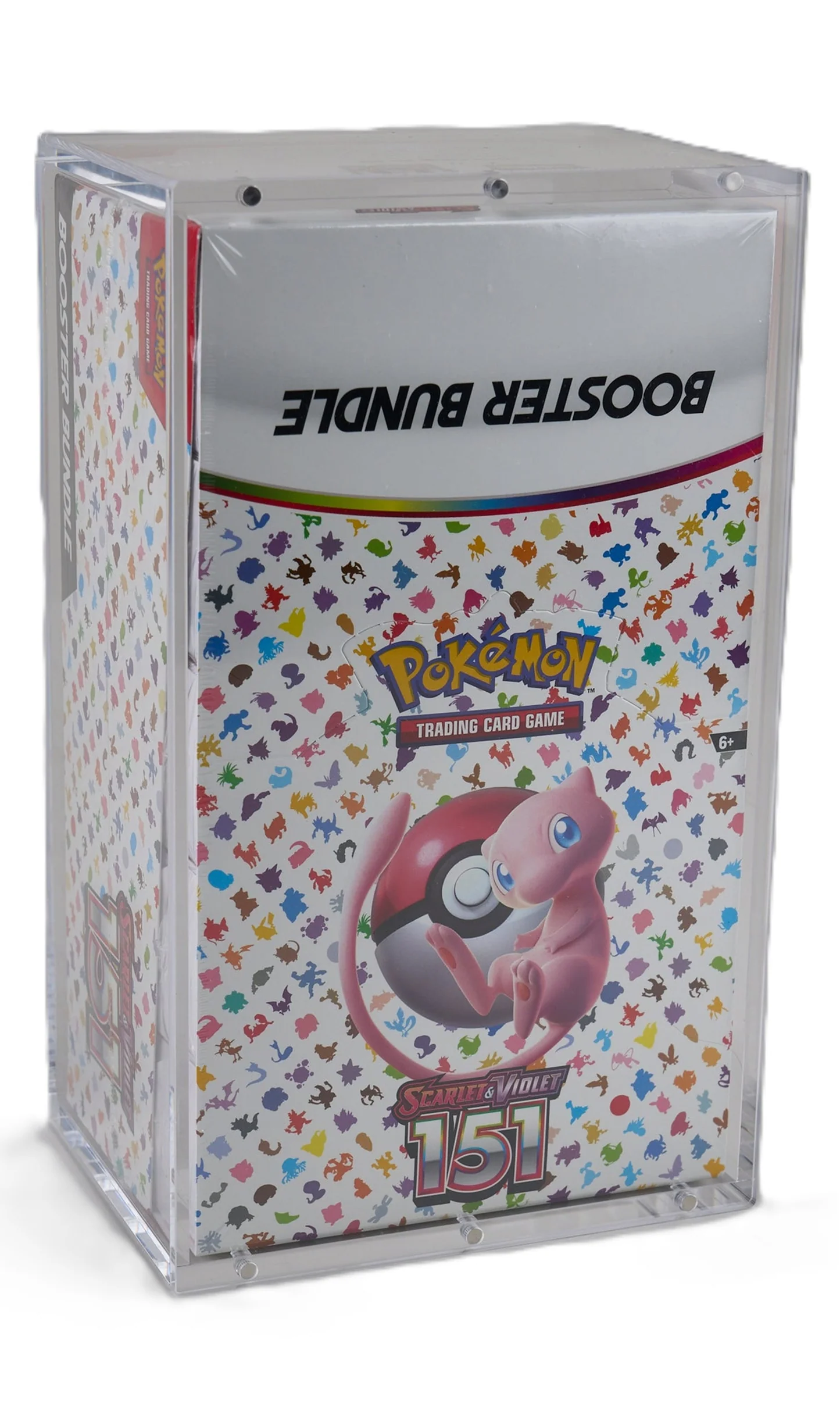 Pokémon TCG 151 Scarlet & Violet Display Case Booster Bundle (10 Kutu + Akrilik Kasa, Yeni & Kapalı)
