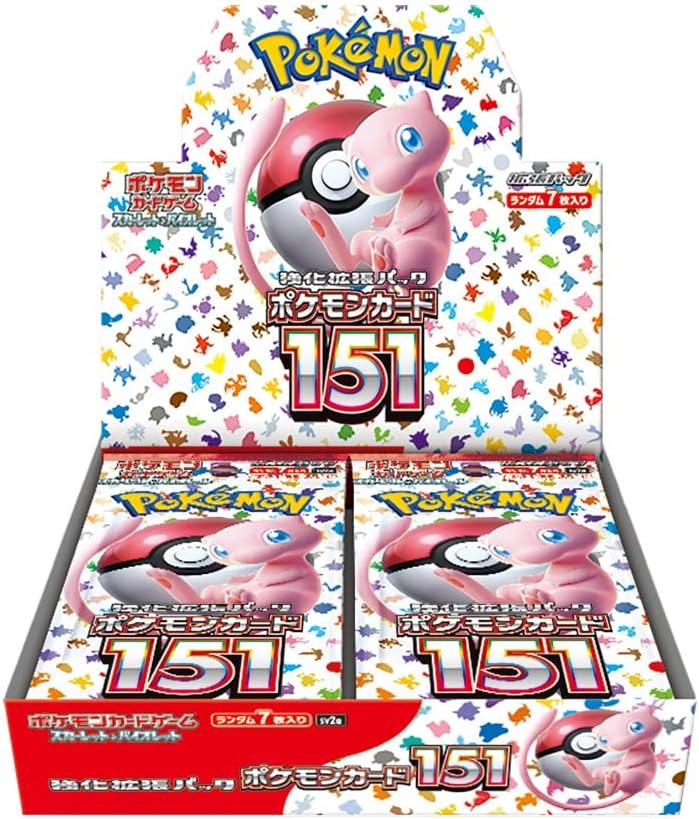 Pokémon 151 Booster Box Japan